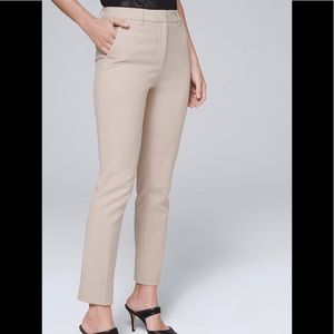 WHBM THe SLIM Ankle pant (Biscotti)